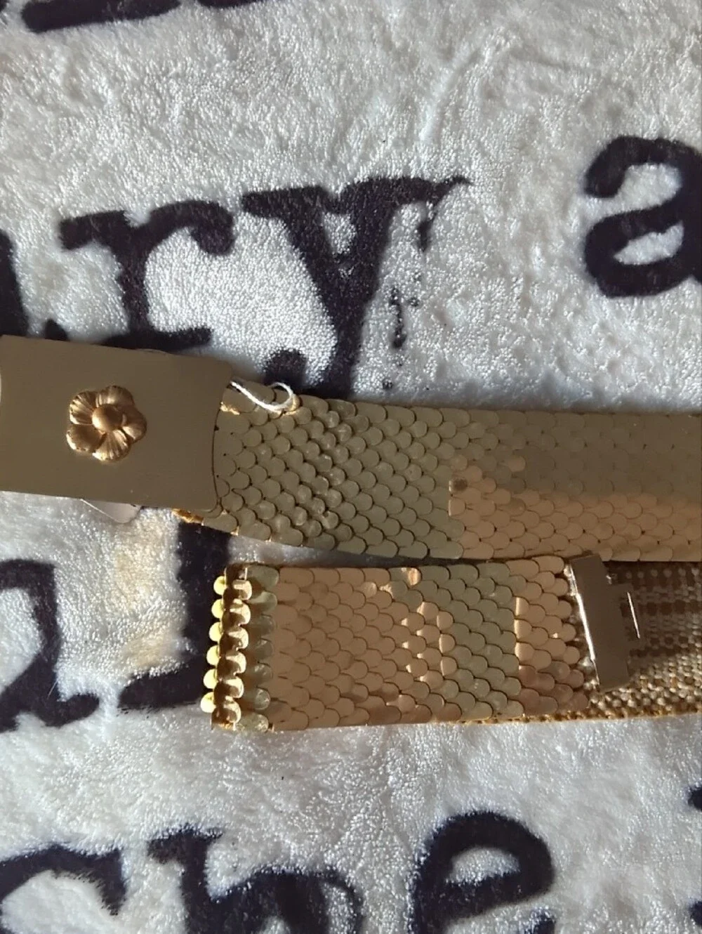 1940s Gold Statement Chain Belt - Women Accessories